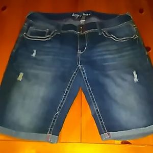 Blue Arriya Bermuda jeans